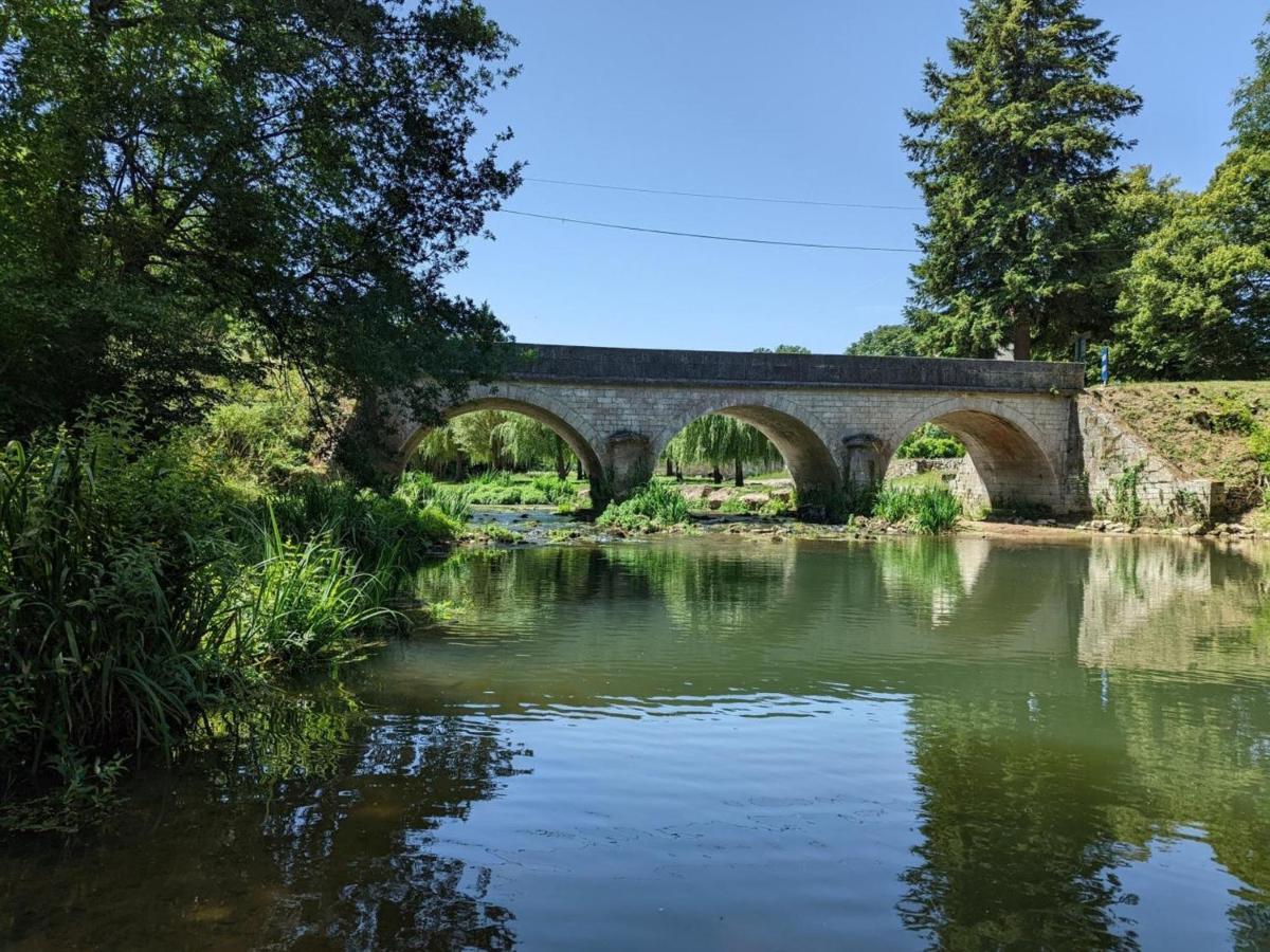 Puyreaux Maison Lumineuse Avec Cour Privative, Proche Sites Culturels, Tout Confort, Equipe Bebe, Wifi Inclus - Fr-1-653-98 מראה חיצוני תמונה
